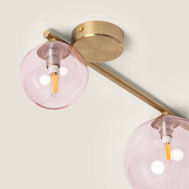 Image of Edit Amatler 4 Light Flush Ceiling Light