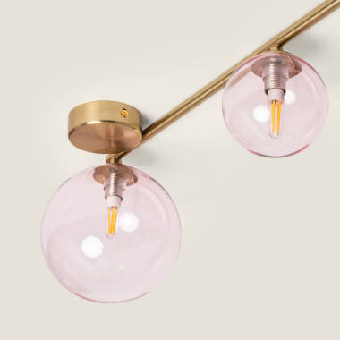 Image of Edit Amatler 4 Light Flush Ceiling Light