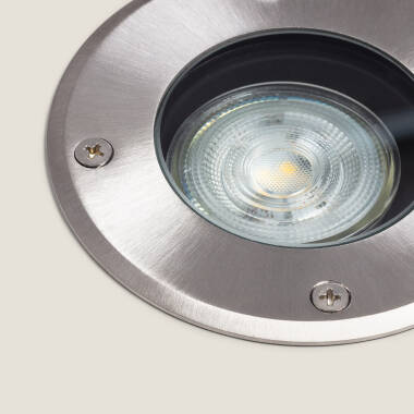 Image of Round Recessed Ground Light for GU10 Light Bulb