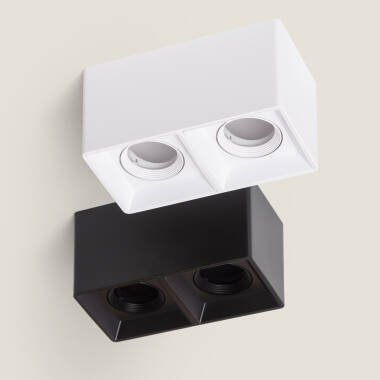 Image of Edit Space Double Square Ceiling Light