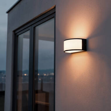 Image of Edit Lenir Outdoor Flush Wall Light