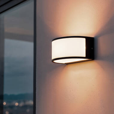 Image of Edit Lenir Outdoor Flush Wall Light