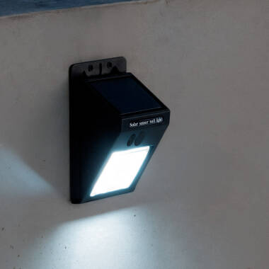 Image of Suri Wedge Solar LED Flush Wall Light