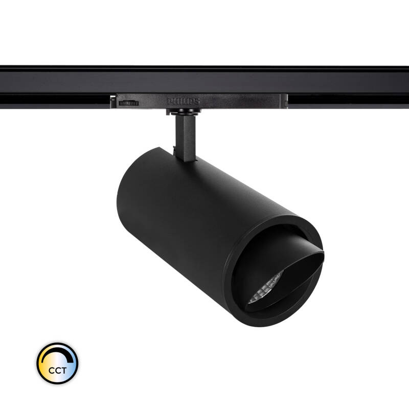 Image of Three Circuit 40W Colour Selectable CCT LED Focal Track Spotlight New d'Angelo LIFUD