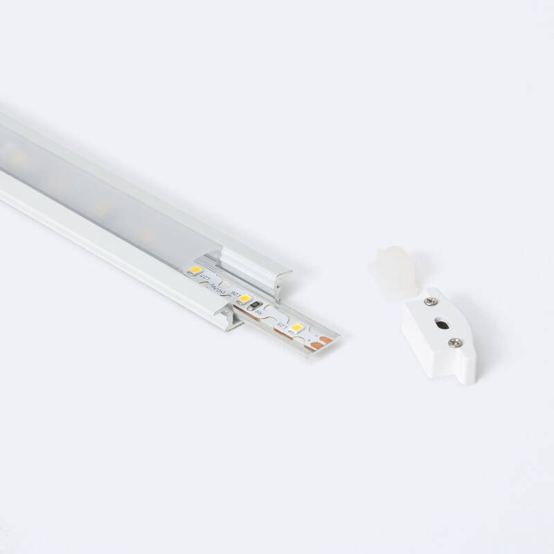 Image of Watertight Recessed 2m Aluminium Profile for LED Strip