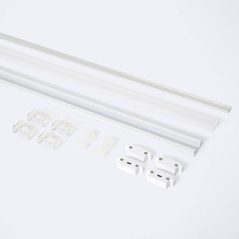 Image of Watertight Recessed 2m Aluminium Profile for LED Strip