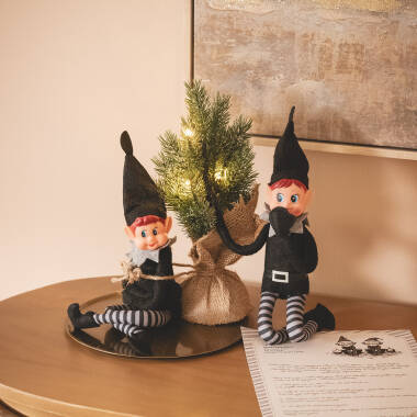 Image of Edit Pine Battery Operated LED Christmas Tree