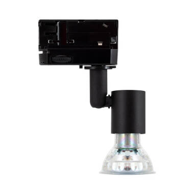 Image of Three Circuit Track Light Spotlight GU10 Lampholder