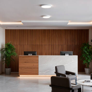 Image of LED 24W Circular Superslim Ceiling Lamp CCT Selectable Ø280 mm