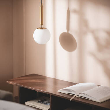 Image of Edit Oto Glass Ceiling Pendant Light