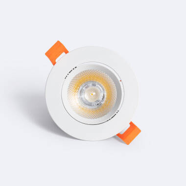 Image of Round Expert Colour 5W COB LED Adjustable Downlight Cutout 70mm