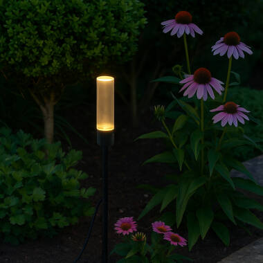 Image of Easyfit 12V Garden Lights - Snowdrop LED Outdoor Garden Feature Stake Light Kit - 6 Lights