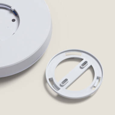 Image of 12W Round LED Flush Ceiling Light D216 mm with PIR Motion Sensor & Twilight Sensor