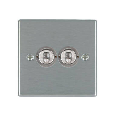 Edit Hartland 2 Gang Two Way Toggle Switch