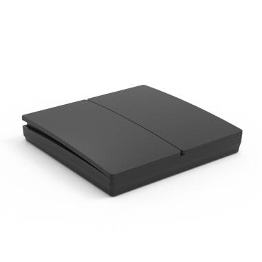 Image of Kinetic 2 Gang Push Switch IP65