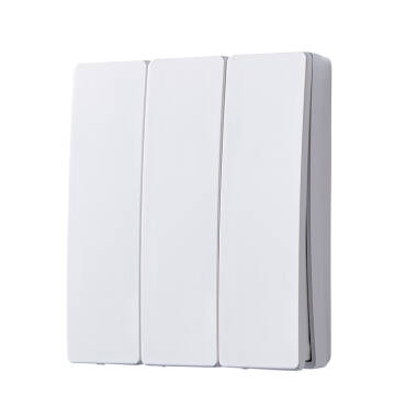 Image of Kinetic 3 Gang Push Switch IP65