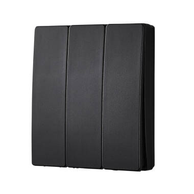 Image of Kinetic 3 Gang Push Switch IP65