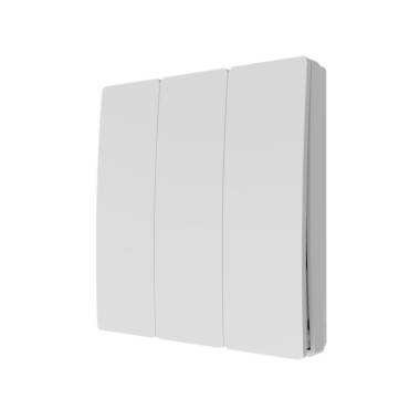 Image of Kinetic 3 Gang Push Switch IP65