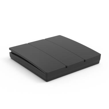 Image of Kinetic 3 Gang Push Switch IP65