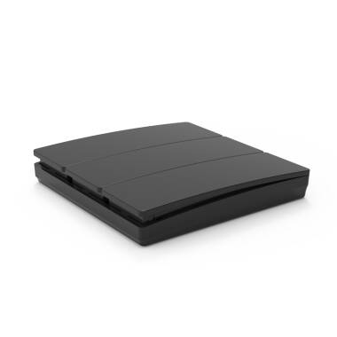 Image of Kinetic 3 Gang Push Switch IP65