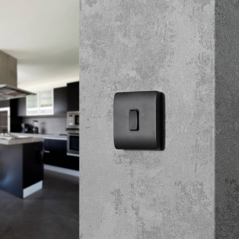 Image of Kinetic 1 Gang Switch Frame Front