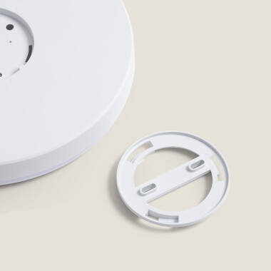 Image of 18W No Flicker LED Surface Panel with PIR Motion Sensor & Twilight Sensor Ø290 mm 