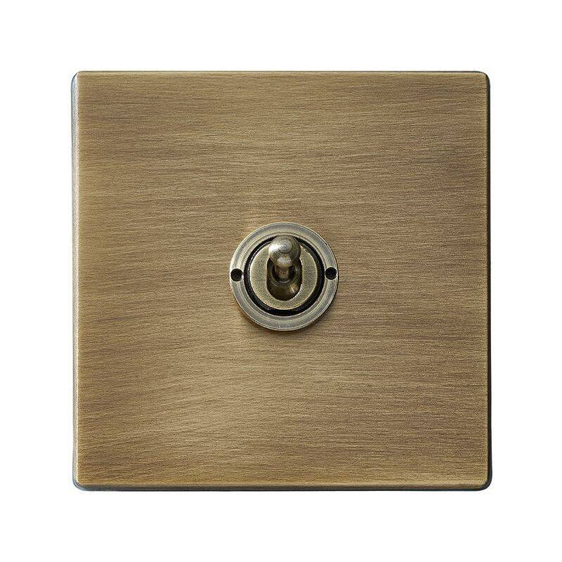 Image of Edit Hartland Screwless 2 Gang Two Way Toggle Switch