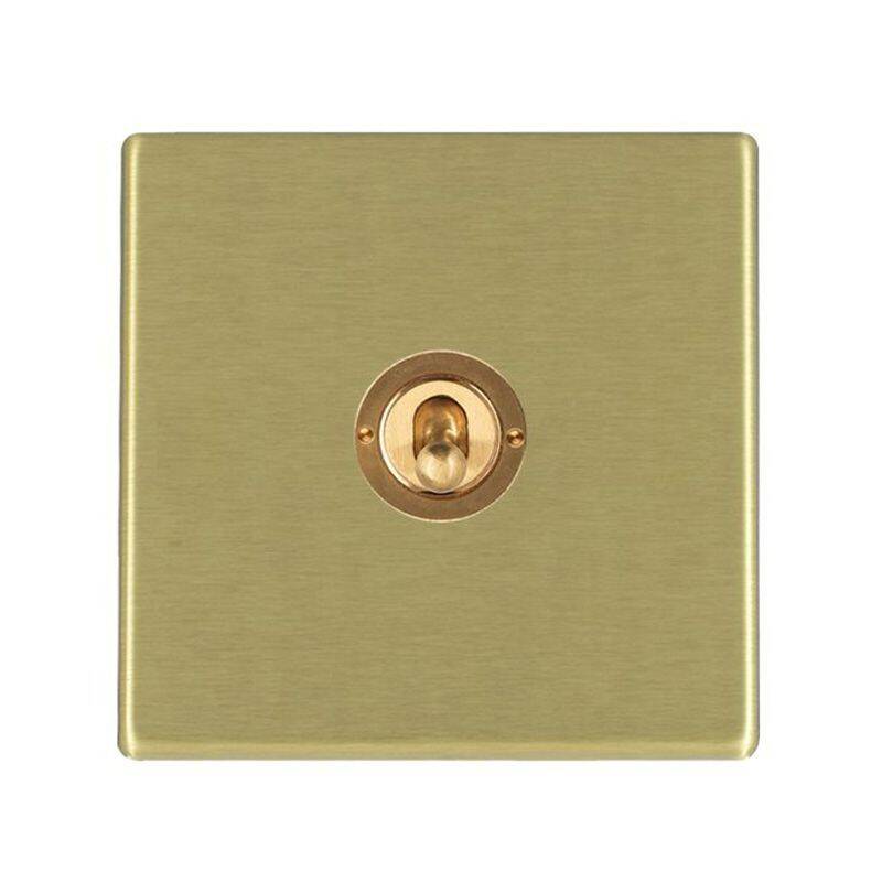 Image of Edit Hartland Screwless 2 Gang Two Way Toggle Switch