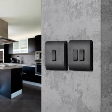 Image of Kinetic 2 Gang Switch Frame Front