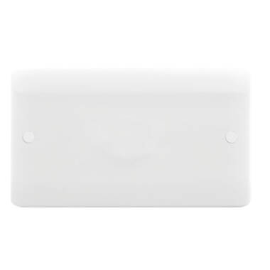 Envirolight Verve Double Blank Plate