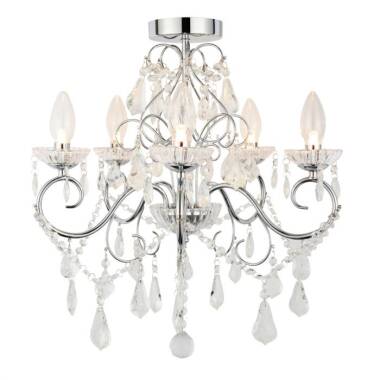 Vela 5 Light Chandelier