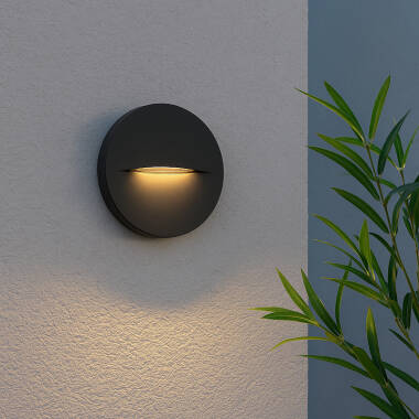 Edit Poros LED Outdoor Flush Wall Light