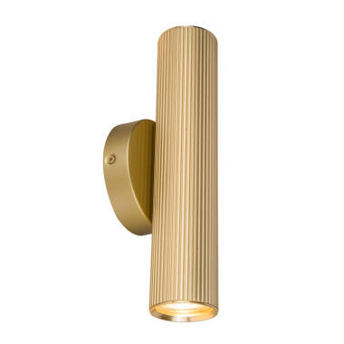Westport Silk Knurl Fluted 250 Up & Down Wall Light