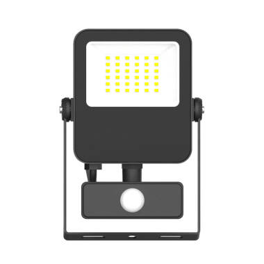 Bell Skyline Slim 30W 3600Lm Cool White LED IP65 Floodlight with PIR Movement Sensor