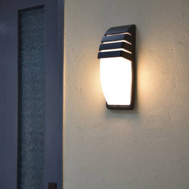 Lutec City Outdoor Flush Wall Light