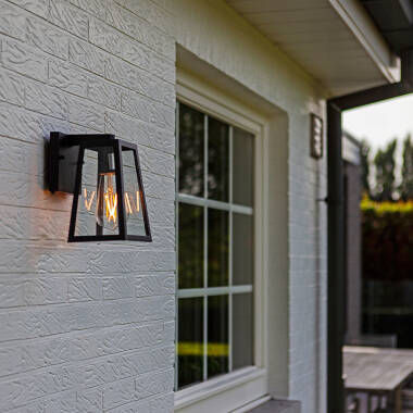 Lutec Fia Outdoor Lantern Wall Light
