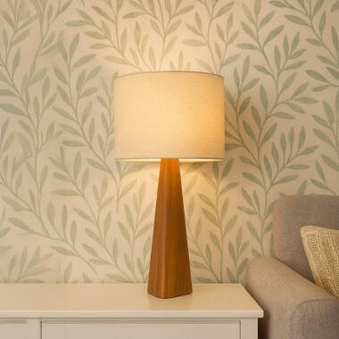 Wisteria Chelsea Wood Tall Table Lamp