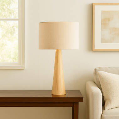 Wisteria Chelsea Wood Tall Table Lamp