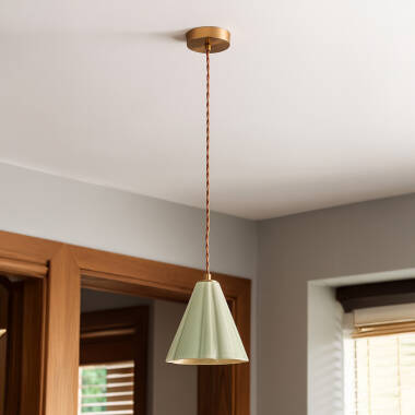 Edit Iris Ceramic Ceiling Pendant Light