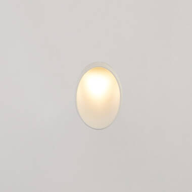 Envirolight Zaha Plaster-In Trimless 3000K LED Recessed Wall Light