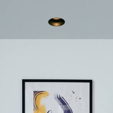 Envirolight Round Recessed Plaster-In Trimless IP65 Fire Rated Fixed Downlight