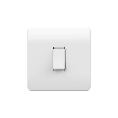 Kinetic 1 Gang Switch Frame For Slim Grid