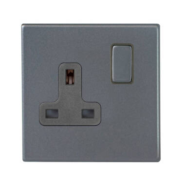 Edit Hartland Screwless 2 Gang Double UK Socket