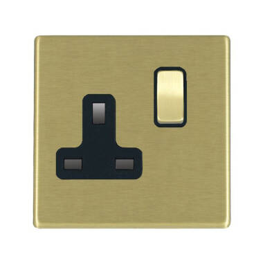 Edit Hartland Screwless 2 Gang Double UK Socket