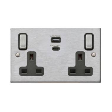 Edit Hartland UK Socket with USB C Charging Ports