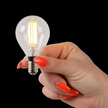 Image of Lucide 4W Dimmable LED Golf Ball Clear - Small Screw Cap