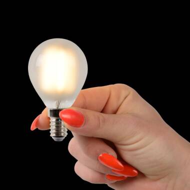 Image of Lucide 4W Dimmable LED Golf Ball Frosted - Small Screw Cap