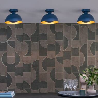 Image of Lucide Siemon Semi-Flush Ceiling Light