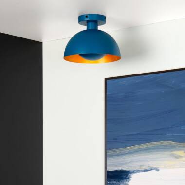 Image of Lucide Siemon Semi-Flush Ceiling Light