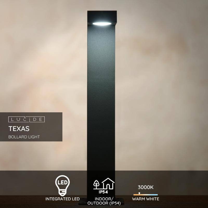 Image of Lucide Texas 400 LED Outdoor Post Light